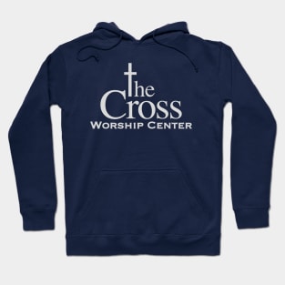 TCWC classic logo in Silver letters Hoodie
